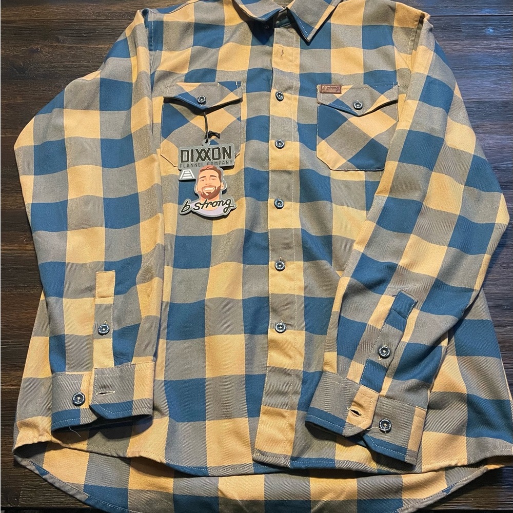 DIXXON “B Strong” Men’s L Flannel